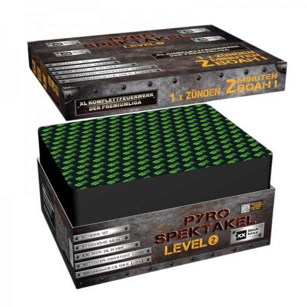 Pyro-Spektakel Level 2 - XXL Feuerwerk im Pyrolager.de