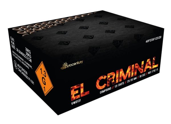 El Criminal von Pyrocentury Feuerwerk