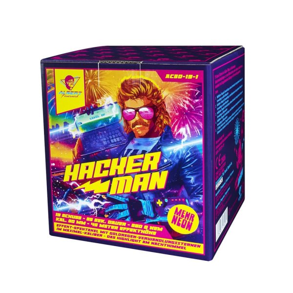 Hacker Man aus der Albert Serie