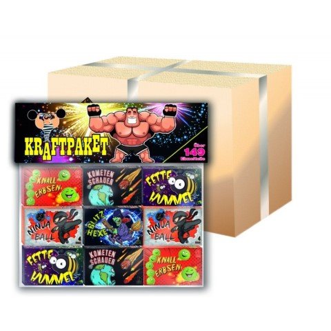 149 Teiliges Jugendfeuerwerk von Startrade - das Kraftpaket