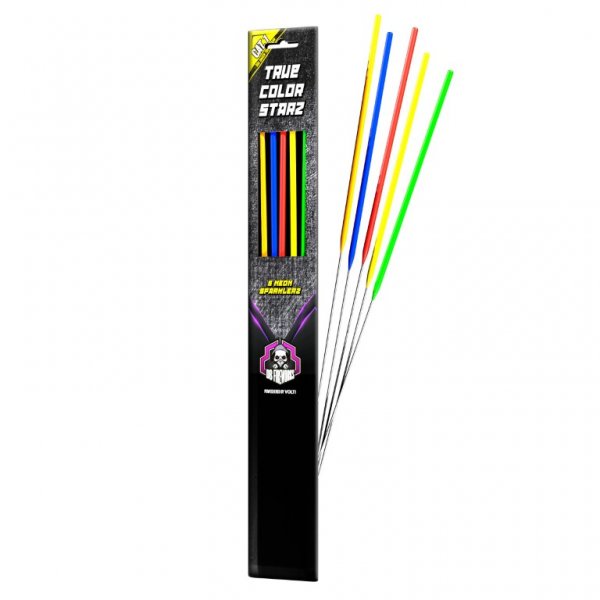 True Color Starz - Bunte Bengalfackeln mit langer Brenndauer