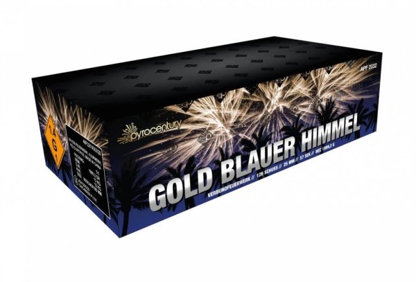 Gold Blauer Himmel von Pyrocentury