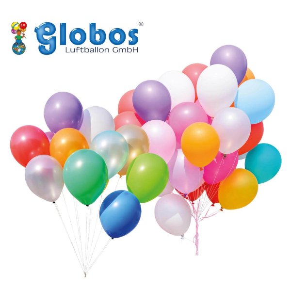 20 bunte Luftballons
