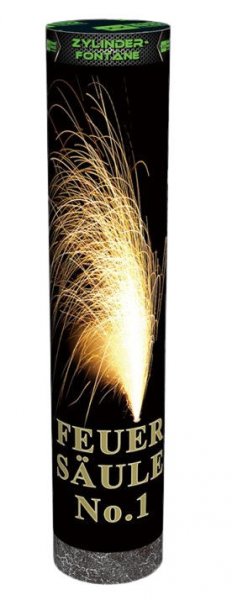 Blackboxx Feuersäule no1 - Goldfunken Fontäne
