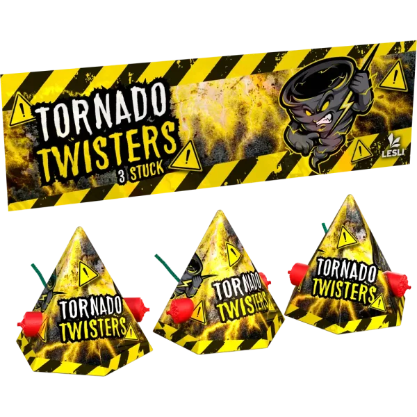 Tornado Twisters - Schrille, aufsteigende Bodenwirbel