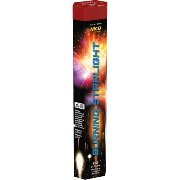 Burning Starlight Römisches Lichterbündel von Nico Feuerwerk