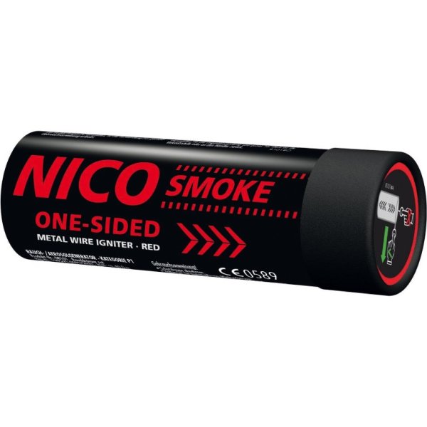 Nico Smoke 80 Raucherzeuger in Rot