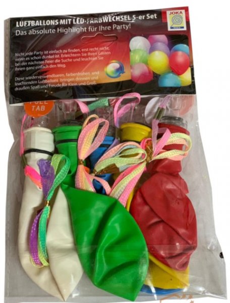 LED Luftballons mit Farbwechsel