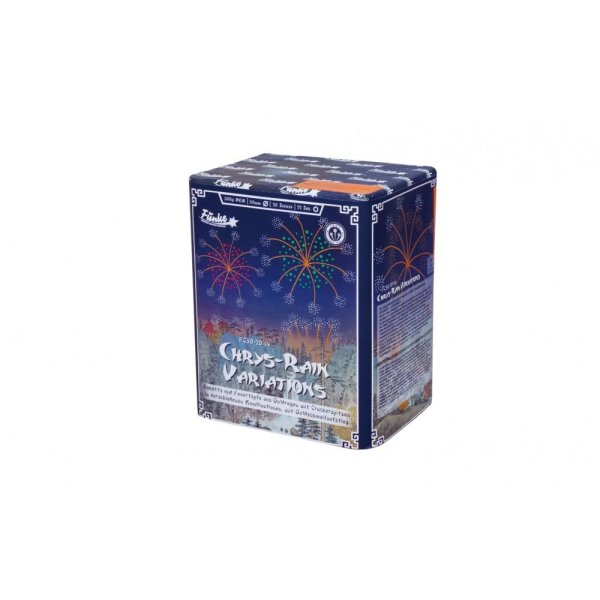 Chrys-Rain Variations - Sattes Gold mit farbeigen Sternkombinationen von Funke