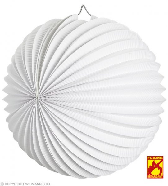Schicker Weisser Lampion