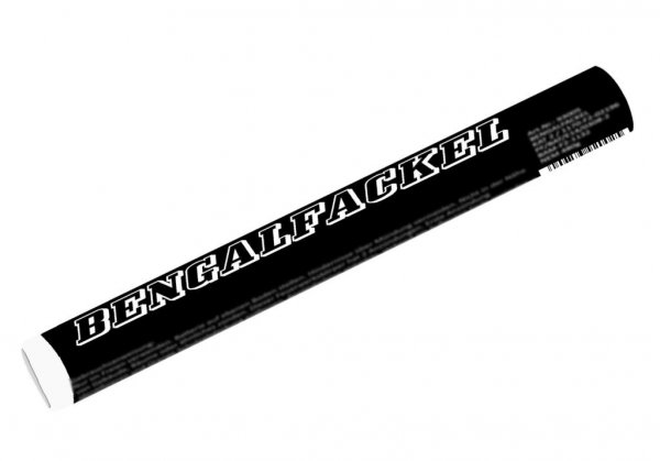 Bengalfackel 90 Sekunden - weiss