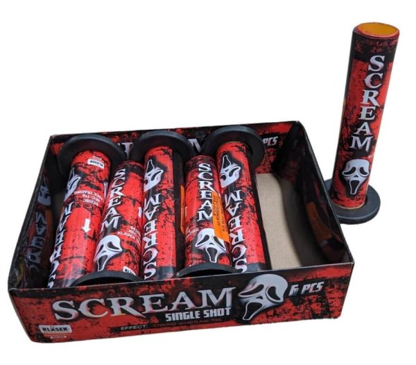 Scream Single Shot - 24mm Heuler mit BKS Salut Knall