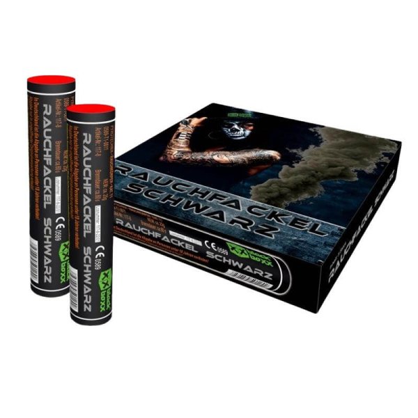 Rauchfackel Schwarz im 5er Pack