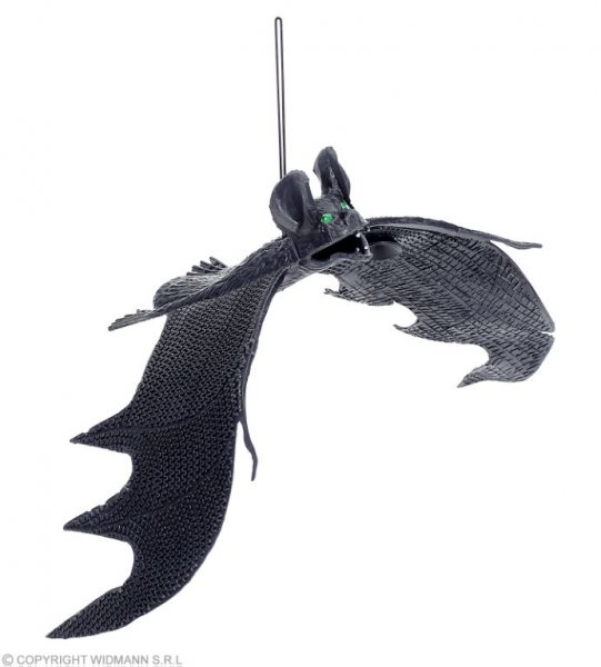gruselige Fledermaus mit Saugnapf