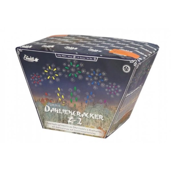 Ein Meer aus Farben und Crackling. Die Dahliencracker Z-2 von Funke