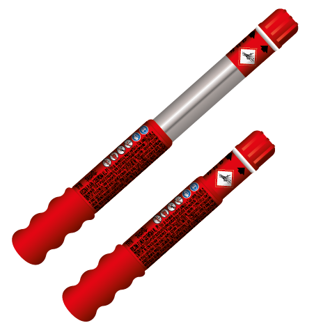 TF7 - Handfackel Rot