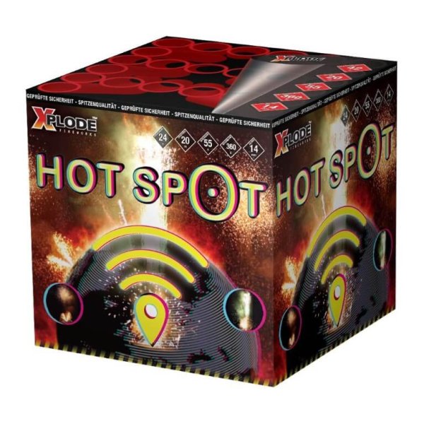 Hot Spot Fontänenbatterie