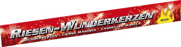 Riesen Wunderkerzen mit 70cm Länge