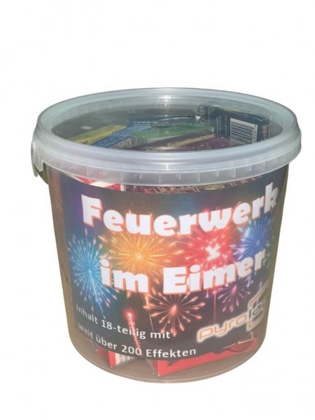 Kinderfeuerwerk im Eimer über 200 Teile