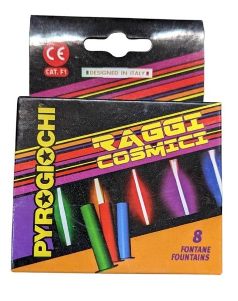 Raggi Cosmic - 8 tolle F1 Bengalflammen