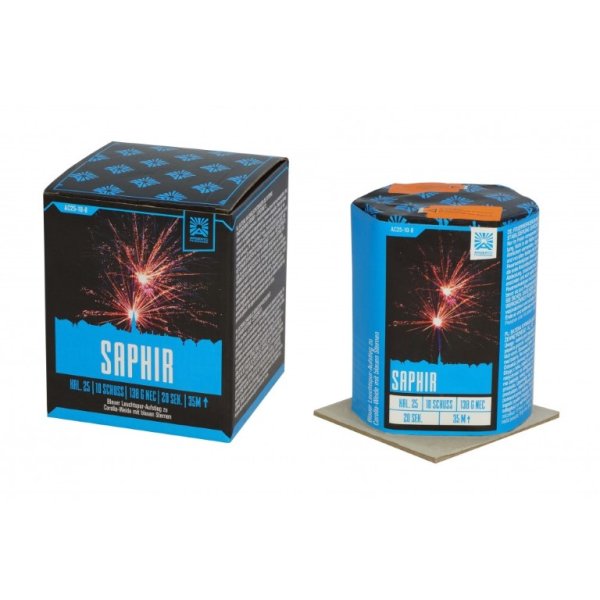 Saphir - 10 tolle Corolla Weiden mit blauen Sternen