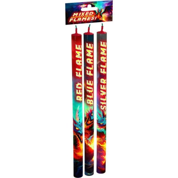Mixes Flames - 3 tolle Handfontänen im BEreich Kinderfeuerwerk