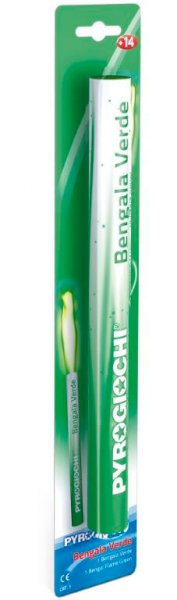 Bengala Bengalfackel in Grün