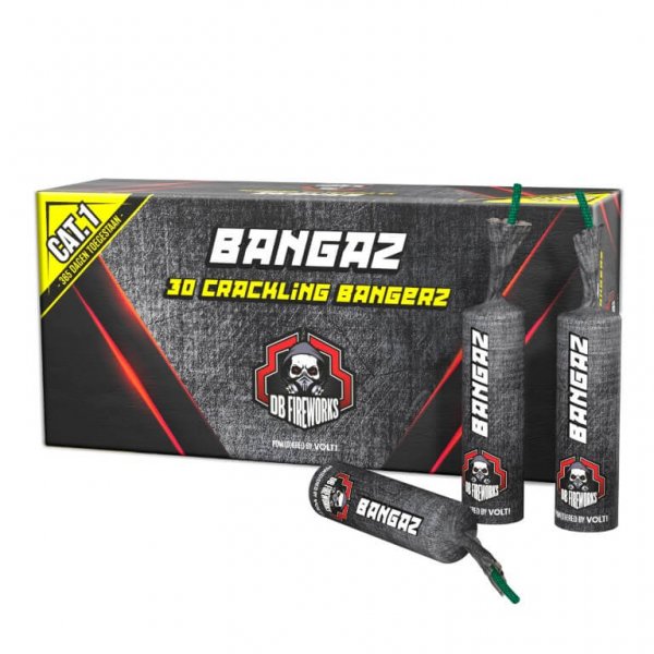 Bangaz - 3 kleine Fontänen mit Crackling