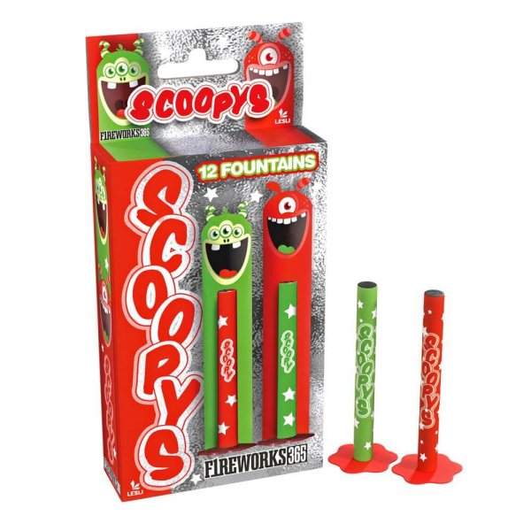 Scoopys - 12 coole F1 Fontänen