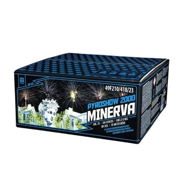 Pyroshow 2000-A-Minerva - 144 Schuss Komplettfeuerwerk