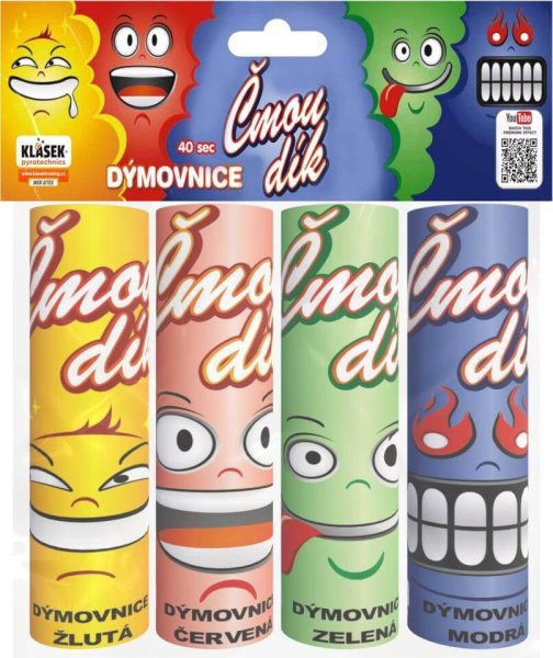 D2C - Smoke Tubes 4 Farben