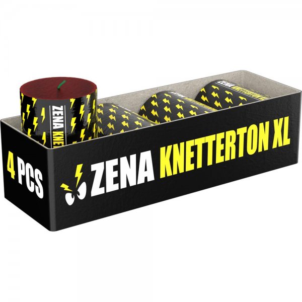 4 dicke Crackling Fässer - Knetterton XL von Zena