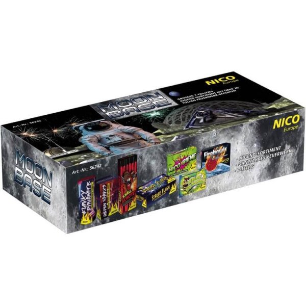 Moon Base - 7 teiliges Set Kinderfeuerwerk