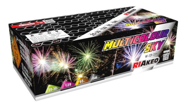 Multicolor Sky von Riakeo Feuerwerk