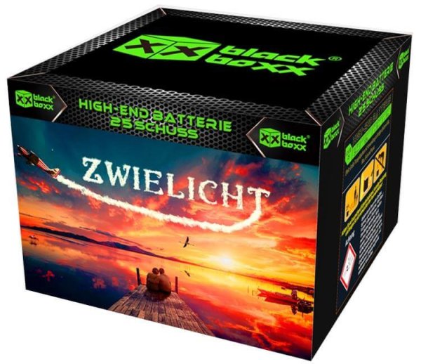 25 Schuß Neuheit in 2021. Die Zwielicht aus dem Hause Blackboxx Feuerwerk