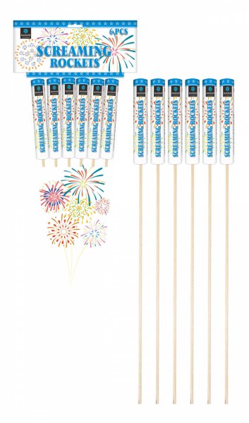 Screaming Rockets von Magnum Feuerwerk
