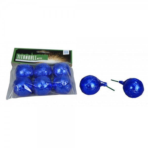 Titanball mttel - Cracklingbälle aus dem Hause Argento Feuerwerk