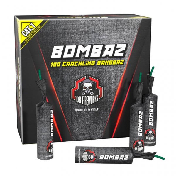 100 Crackling Fontänen in F1 - Bombaz