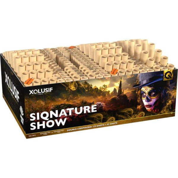 Siqnature Show - Eindrucksvolles Feuerwerk der XQLUSIF 100% Serie