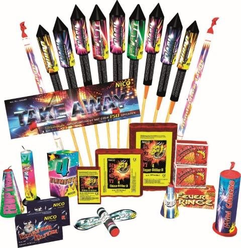 XL Raketensortiment Rake Away von NIco