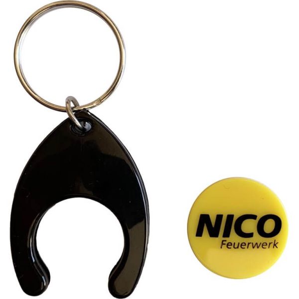 Nico Einkaufschip Schlüsselanhänger