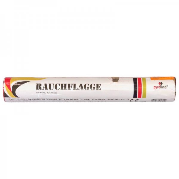 Rauchflagge Deutschland - Rauchfahne in schwarz rot gold