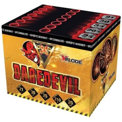 xp5270 Dare Devil - Kräftige Fächerbatterie mit großen Gold Effekten