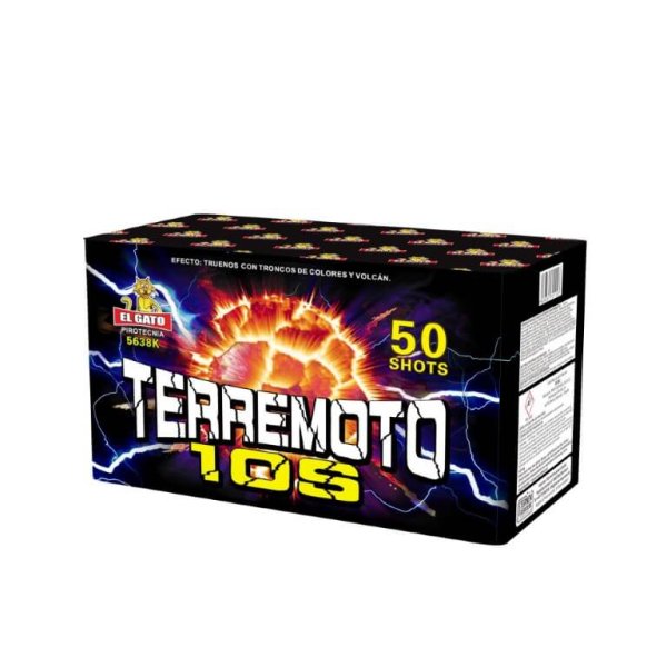 Terremoto 10 Sek - 50 Salutschüsse in 10 Sekunden!