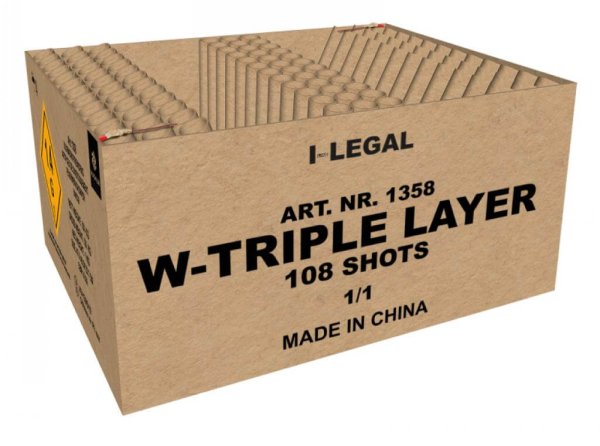 W-Triple Layer von Magnum Feuerwerk