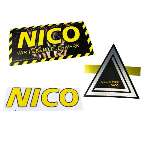 Nico Sticker Set