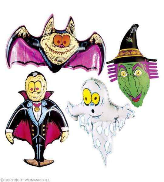Schaurige aufblasbare Halloween Figuren