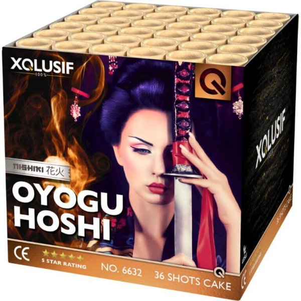Oyogu Hoshi- Eindrucksvolles Feuerwerk der XQLUSIF 100% Serie