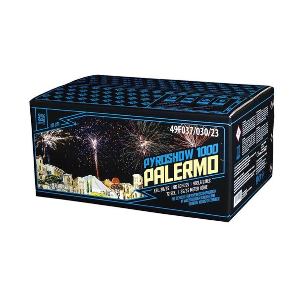 Pyroshow 1000-A Palermo - 96 Schuss Komplettfeuerwerk 