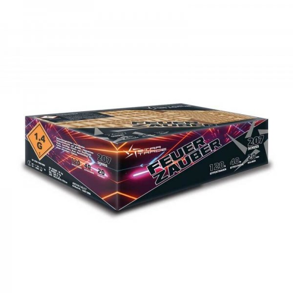 Feuerzauber - Mega Feuerwerk mit 207 Schuss von Startrade
